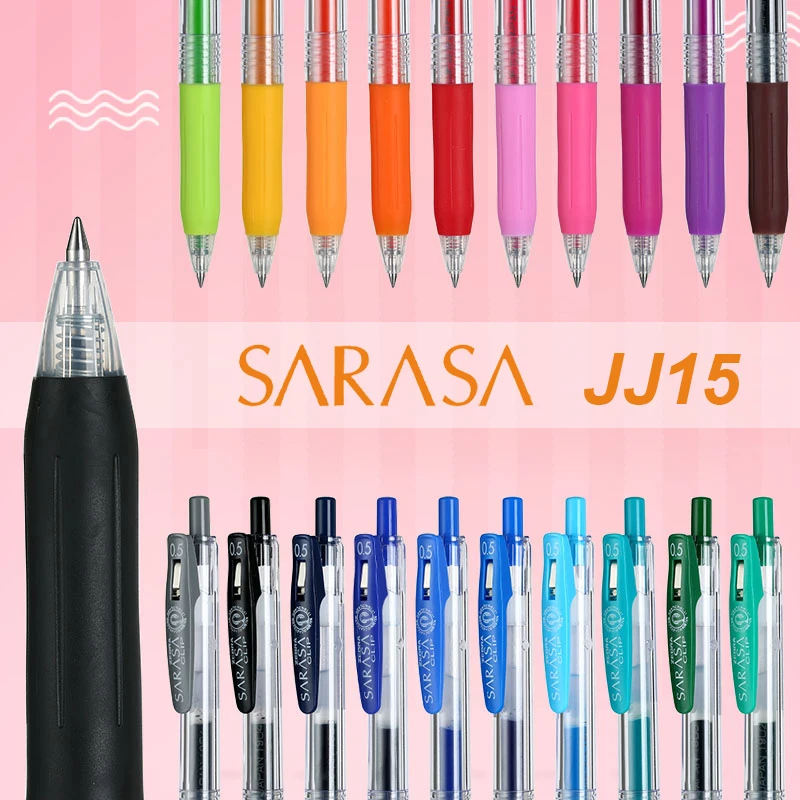 Цветная гелевая ручка Zebra SARASA 1 шт. фотогелевая 20 цветов на выбор