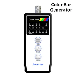 Barre de couleur pour générateur CVI/5MP TVI/5MP AHD + CVBS, accessoires de test CCTV, projet d'installation de câble, vérifier le câble BNC, VT 4800 