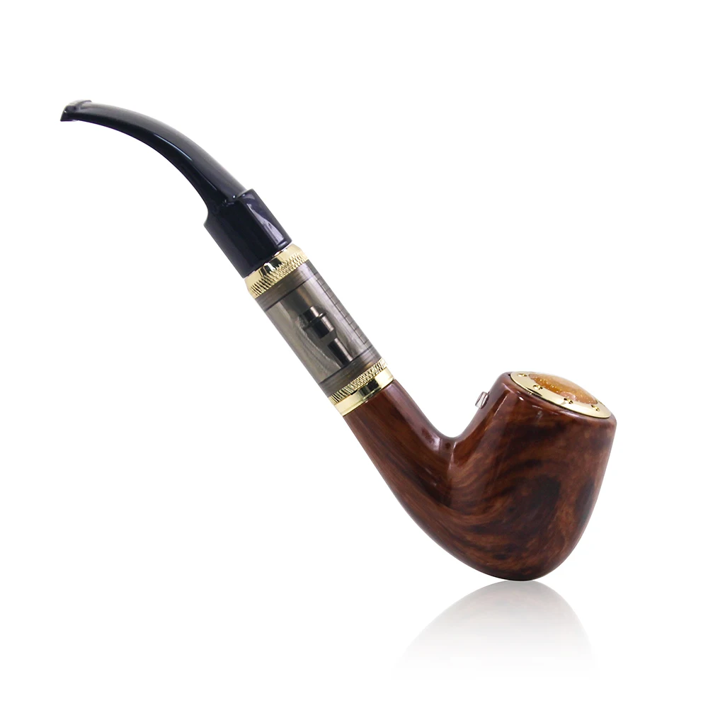 Original Hugo Vapor Pipe Pen Vaporizer E-pipe Old-fashioned Mod Starter Kit Builtin Battery Manual Switch Adjustable Voltage Oil (8)