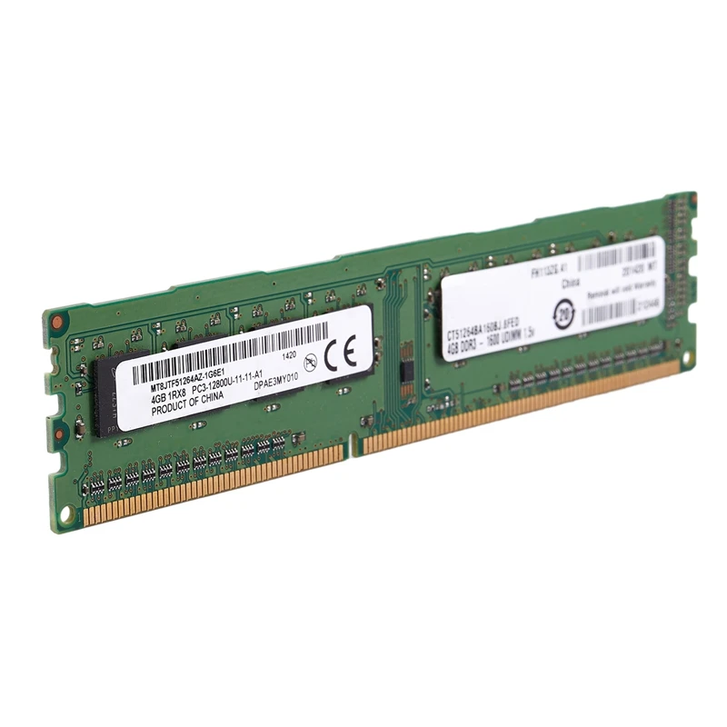 Оперативная память DDR3 4 Гб PC3 12800 1600 МГц 1 5 В для настольного ПК 240 контактов высокая