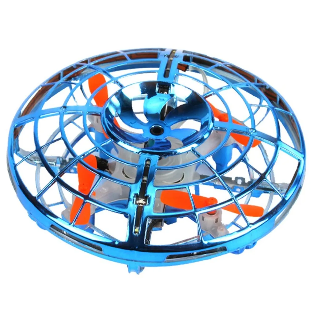 НЛО Мини-Дрон вертолет RC Квадрокоптер зондирования и света игрушка для дома четыре оси НЛО Мини Дрон НЛО Модель для ребенка подарок