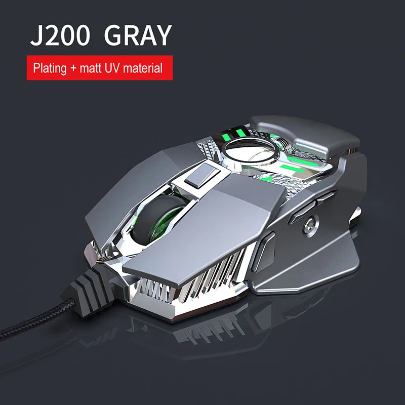 Проводная игровая мышь 6400 dpi 7Key программируемая геймерская мышь с подсветкой для ноутбука NC99