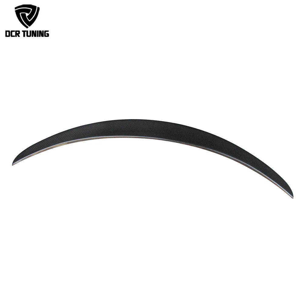 Mercedes W205 Spoiler Carbon Fiber Rear Trunk Spoiler wing C200 C300 C180 Coupe 2 Door Car 2014-UP