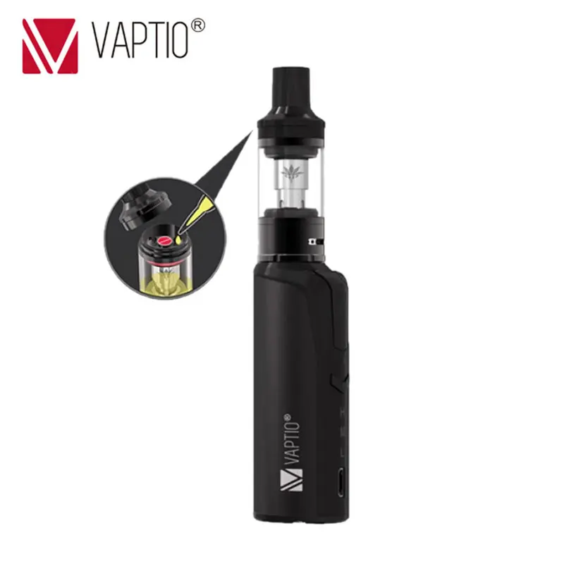 Online Original Vaptio Cosmo Starter Kit mit 1500mAh Vape Stift Neue Elektronische Zigarette Kit mit 2,0 ml Cosmo Clearomizer Shisha vaper