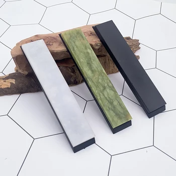 

sharpening stone natural agate kitchen knife Fixed angle sharpener bar water whetstone blade sharp Apex edge grinding stone