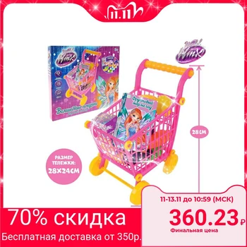 

Game set "Magic purchases", WINX fairies, cart, fruit and money dummies
