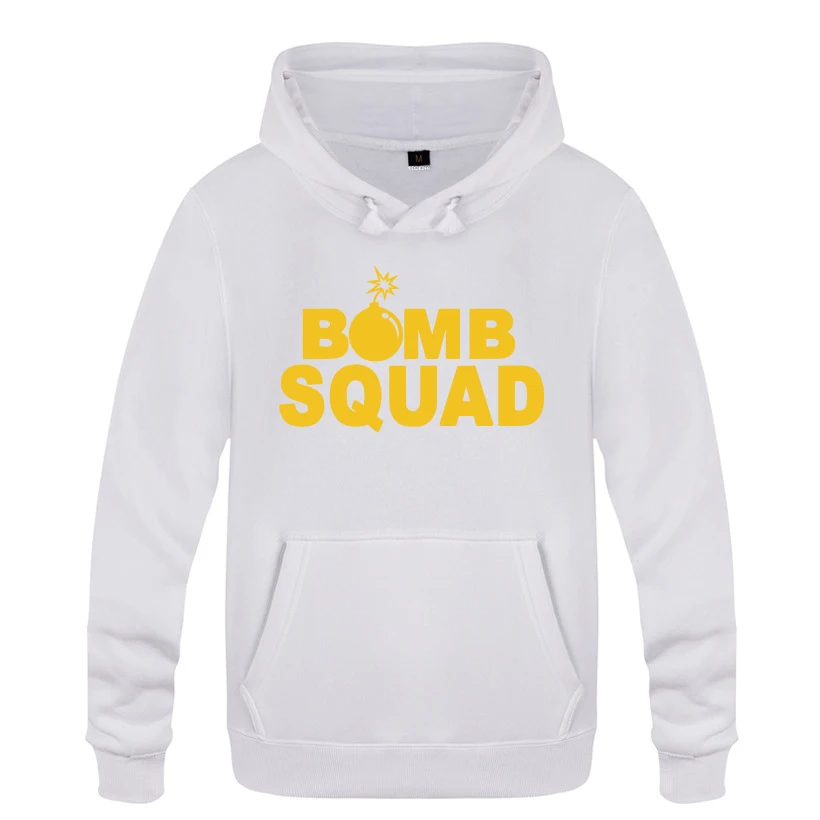 BAY HUAT Bomb Squad забавные креативные толстовки мужские мужские пуловеры флисовые толстовки с капюшоном - Цвет: BAY HUAT