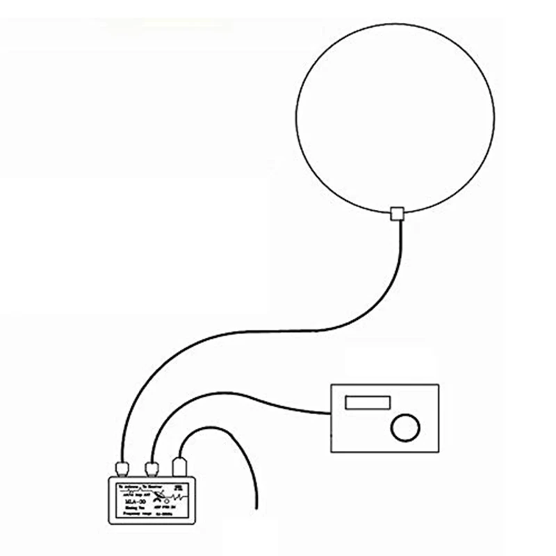 MLA-30 петля антенна активная приемная антенна низкий уровень шума балкон эрекционная антенна 100 кГц-30 МГц для HA SDR короткая волна радио