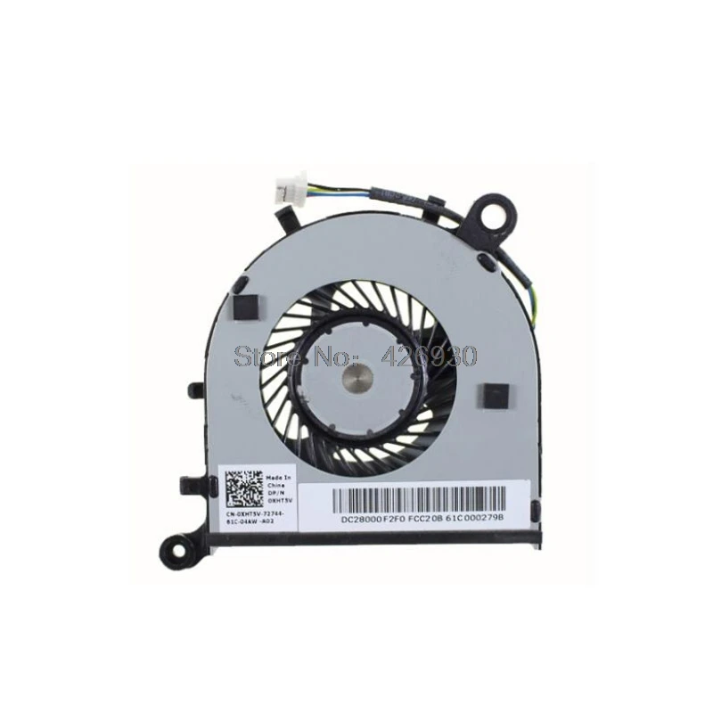 Ноутбук Процессор вентилятор для DELL XPS 13 9350 9343 9360 DC28000F2F0 DFS150505000T FFH0 0XHT5V XHT5V 056R5W 56R5W 06YT3R 6YT3R
