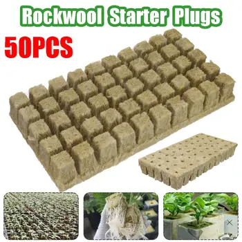 

25x25x40mm Media Hydroponic Grow Soilless Cultivation Blocks Compress Base Rockwool Cubes Planting Practical Ventilative Garden