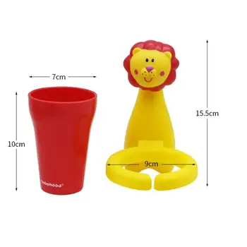 

Animals Shape Washing Tumblers Teeth Brushing Cup Bathroom Toothbrush Toothpaste Holder Stand Wash Set for Brush Teeth