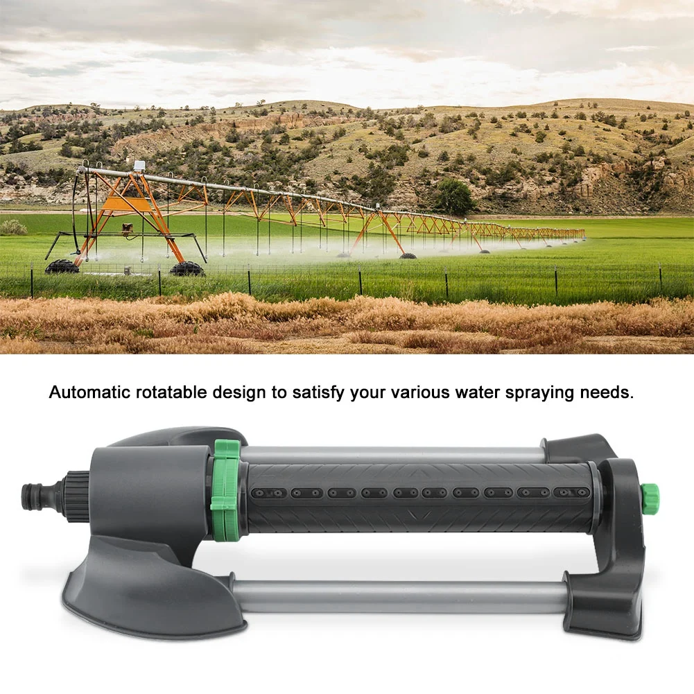 Garden Sprinklers Automatic Cooling Sprinkler Watering Lawn 360 Degree Nozzle Circle Rotating Irrigation System gardening tools