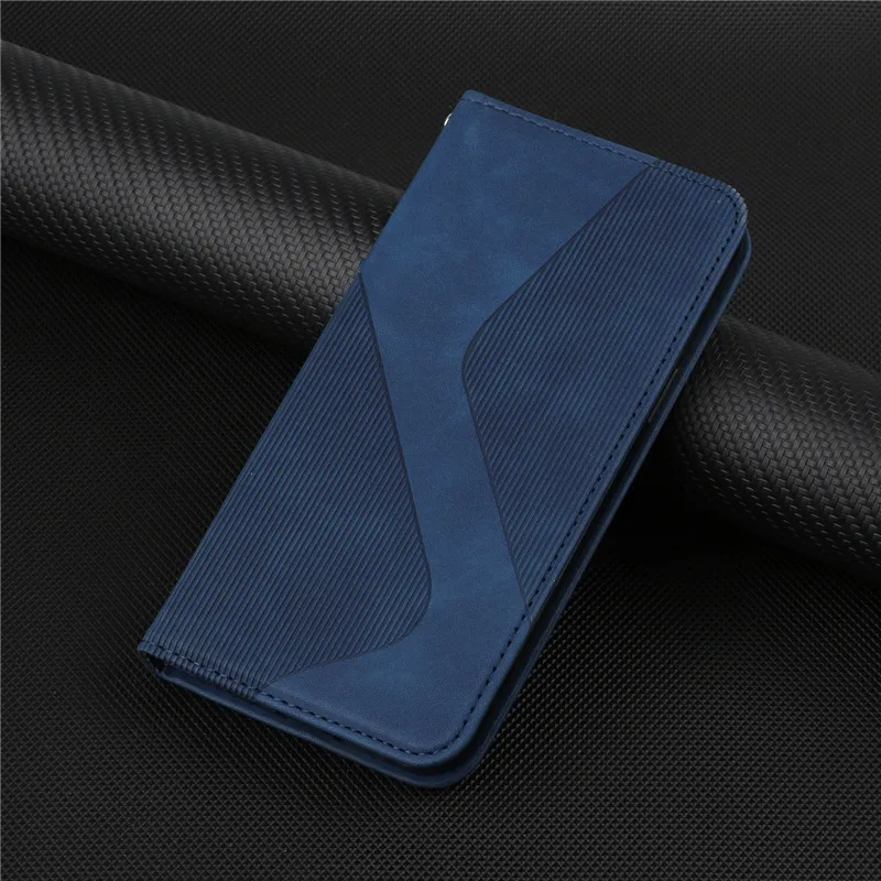 Magnetic Leather Book Samsung Case