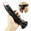 Black Strap On Dildo For Women Sex Tools for Masturbator Big Dick Huge dildo Realistic Sex Toys for Woman Female Masturbation 1
