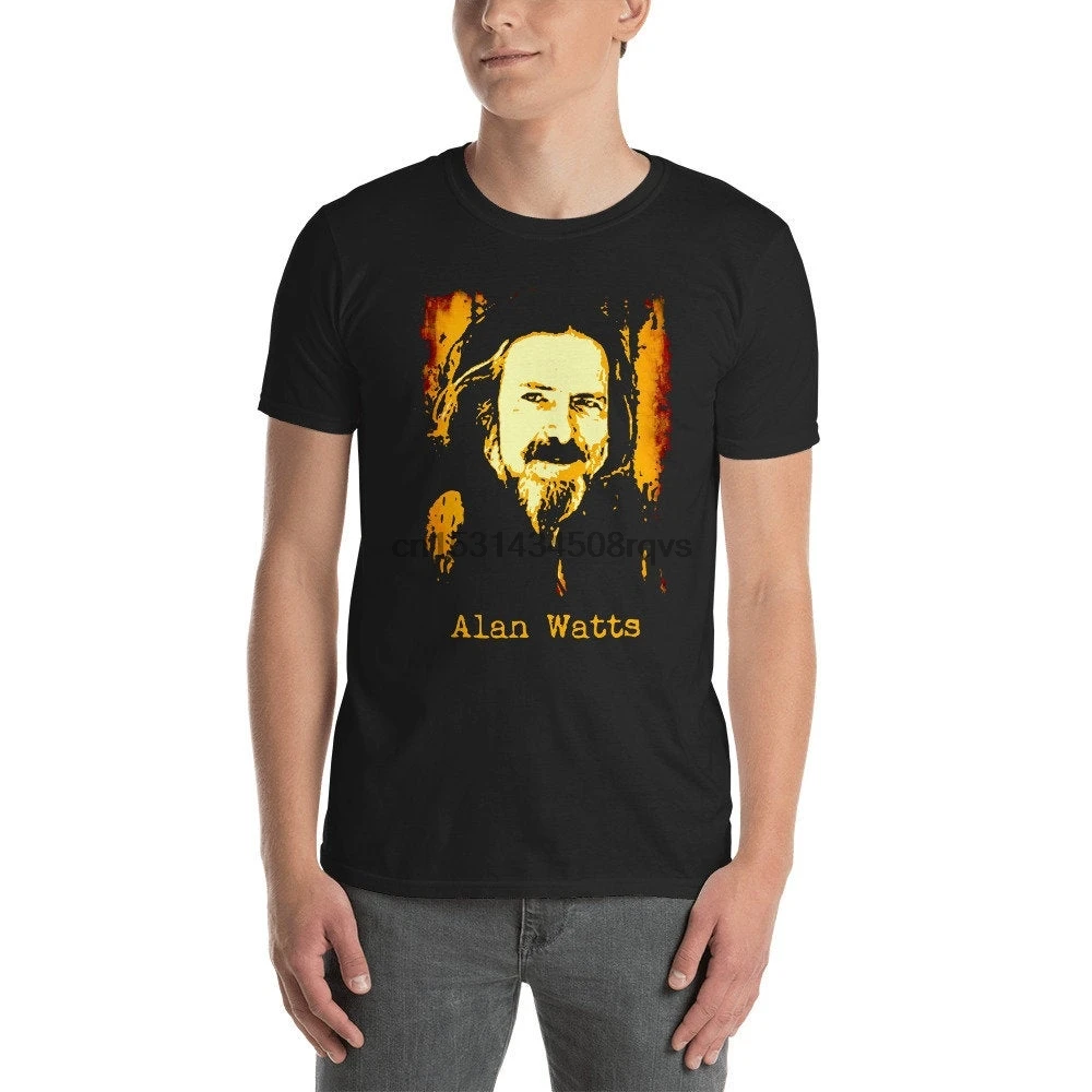 Футболка унисекс с коротким рукавом Best Alan Watts Восточная философия буддизм