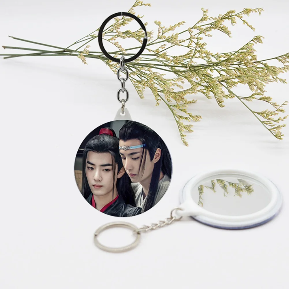 KEY5641H02 Аниме Mo dao zu shi Chen Qingling брелок Xiao zhan Wang yibo Рисунок брелок подарок - Цвет: KEY5641H02