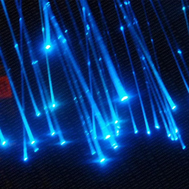 Sparking flash point glow PMMA plastic fiber optic sparkle cable 1 Roll X 150m/350m/700m/1500m/2700m/Roll express
