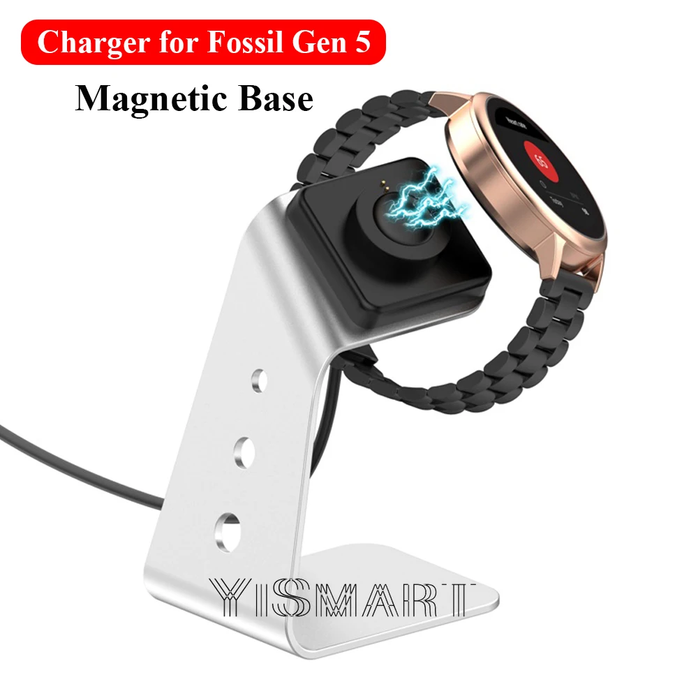 

Подставка для зарядного устройства Fossil Gen 5, запасная Беспроводная зарядная док-станция для Fossil Gen 4, Usb Зарядная база