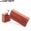 JASTER LOGOcustomized wooden Usb Flash drive customer LOGO pendrive8GB 16GB 32GB U disk Memory Stick PHOTOGRAPHY wedding gifts ► Photo 3/6