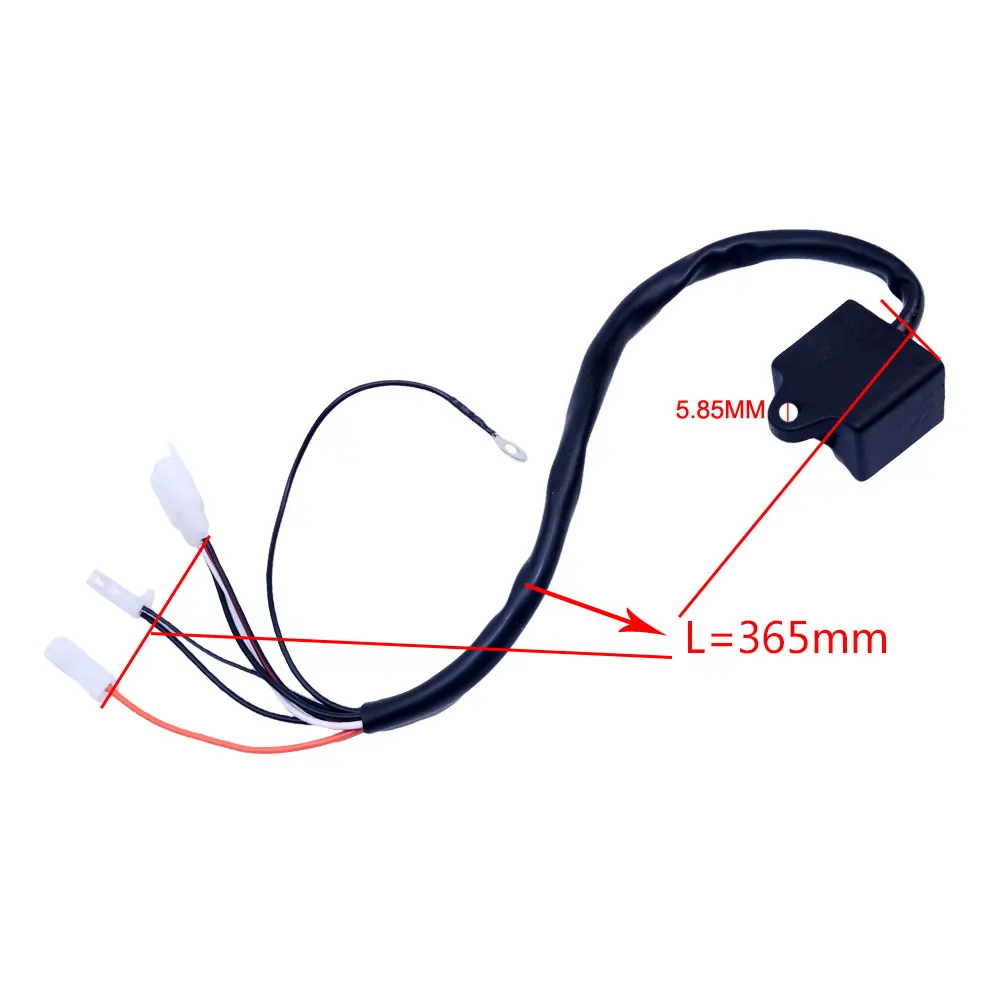 FLYPIG зажигания CDI блок Управление катушки для YAMAHA PW 80 PW80 крошка 80 Байк Aftermarket Запчасти D10