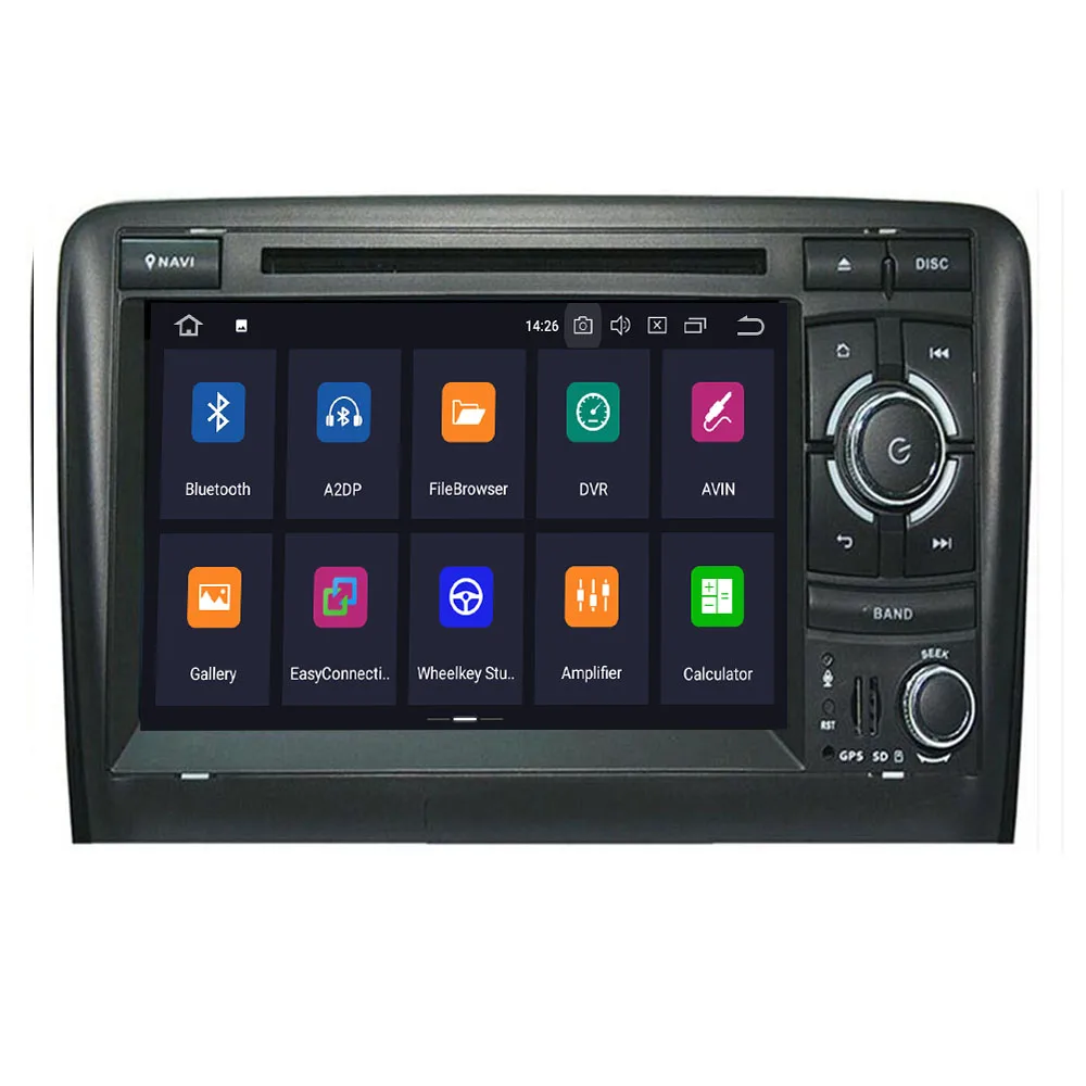 Flash Deal Android 9.0 Car DVD Player for Audi A3 S3 GPS Navigation GPS Radio WiFi 4/3G OBD Bluetooth Mirror link Steering wheel Control 1
