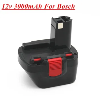 

12V 3000mAh Ni-Mh Rechargeable Battery for Bosch GSB 18 VE-2 GDS 18 V-HT GSR 18 VE-2 PSB 18VE PSR 18VE