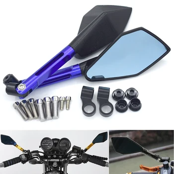 

Universal Motorcycle Rearview Mirror CNC Side Mirrors FOR Suzuki GSF250 GSF400 GSF600 GSF650 GSF1200 GSF1250