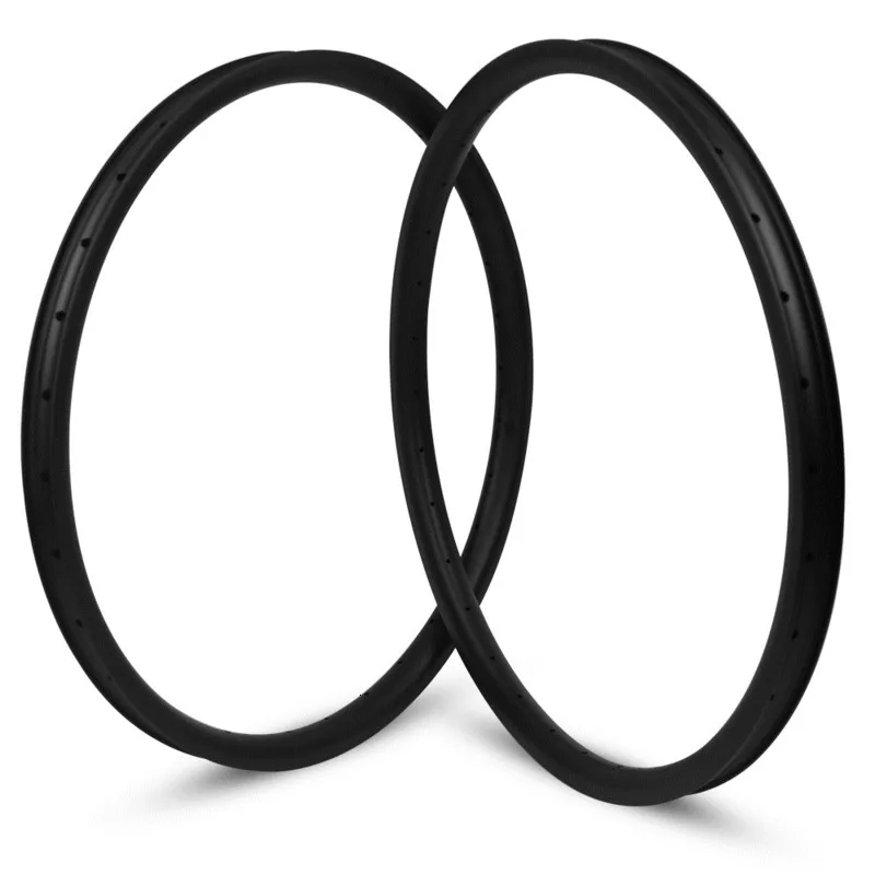 Super light 27.5er Mountain Bike Rim T700 Carbon Fiber Made hookless rims 24mm Width tubeless ready For XC bicycle MTB