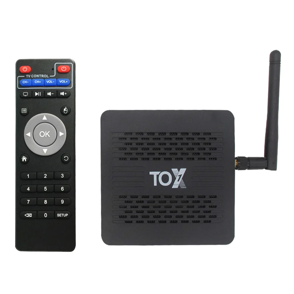 ТВ-приставка TOX1 Amlogic S905X3 Android 9.0 4 ГБ 32 2 4G 5G Wi-Fi Bluetooth 1000M 4K VS X96 Max Plus 2021 | Электроника