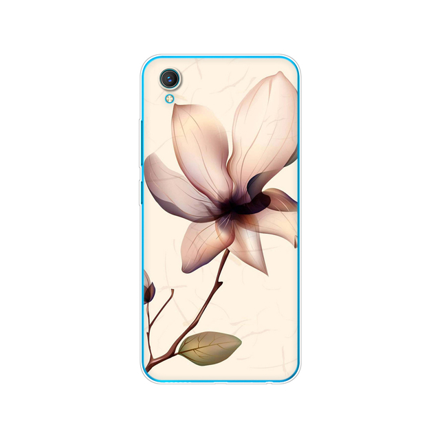Vivo Y1s Cases Soft Silicon TPU Back Cover Phone Case For VIVO Y1S Y 1s Y1 s VivoY1s 2020 Case 6.22 inch Coque Shell flower