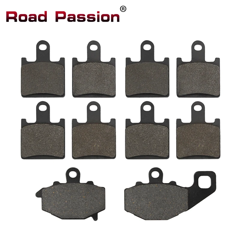 

Road Passion Motorcycle Front Rear Brake Pads for Kawasaki Ninja ZX6R ZX-6R ZX 6R ZX600 ZX 600 ZX600P ZX600R Energy 2007-2016