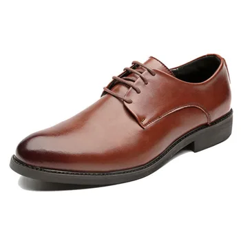 

Men Wedding Shoes Footwear Men Dress Shoes 2020 New Brand Men's Business Shoes Italian Style Oxfords