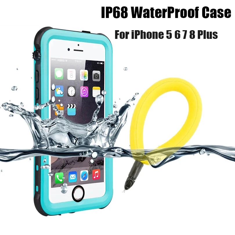 For iPhone SE 2022/SE 2020/7/8 Waterproof Case Rugged Military Screen  Protector