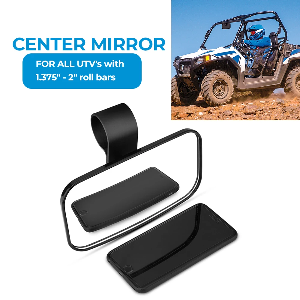 Kemimoto For Canam Commander 1000 1.5" 1.75" 2" Utv Side Mirrors