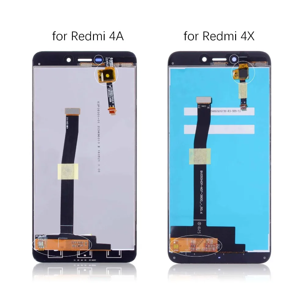 10 касаний Дисплей для Xiaomi Redmi 4X ЖК дисплей Сенсорный экран с корпусом запасные