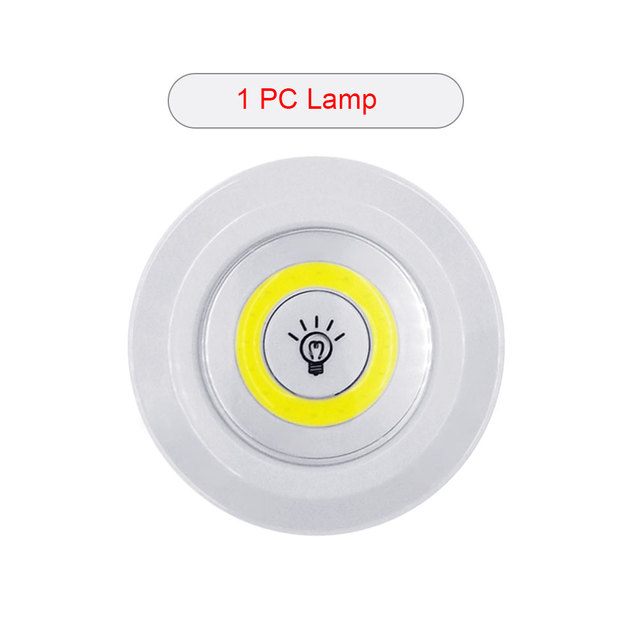 5W LED  Wardrobe Light Adjustable Remote Control Push Button Showcase Lamp For Stairs Kitchen Bathroom Wardrobe Night Light