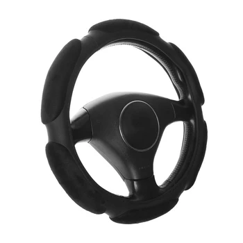 

Steering wheel braid AVS SP-426L-B, sponge, size L, black 3850445