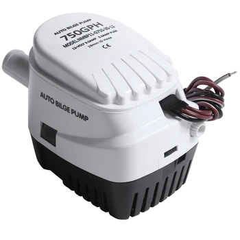 

Dc 12V 750Gph Submersible Water Pump 12V,Automatic Boat Bilge Pump With Auto Float Switch,Electric Pump