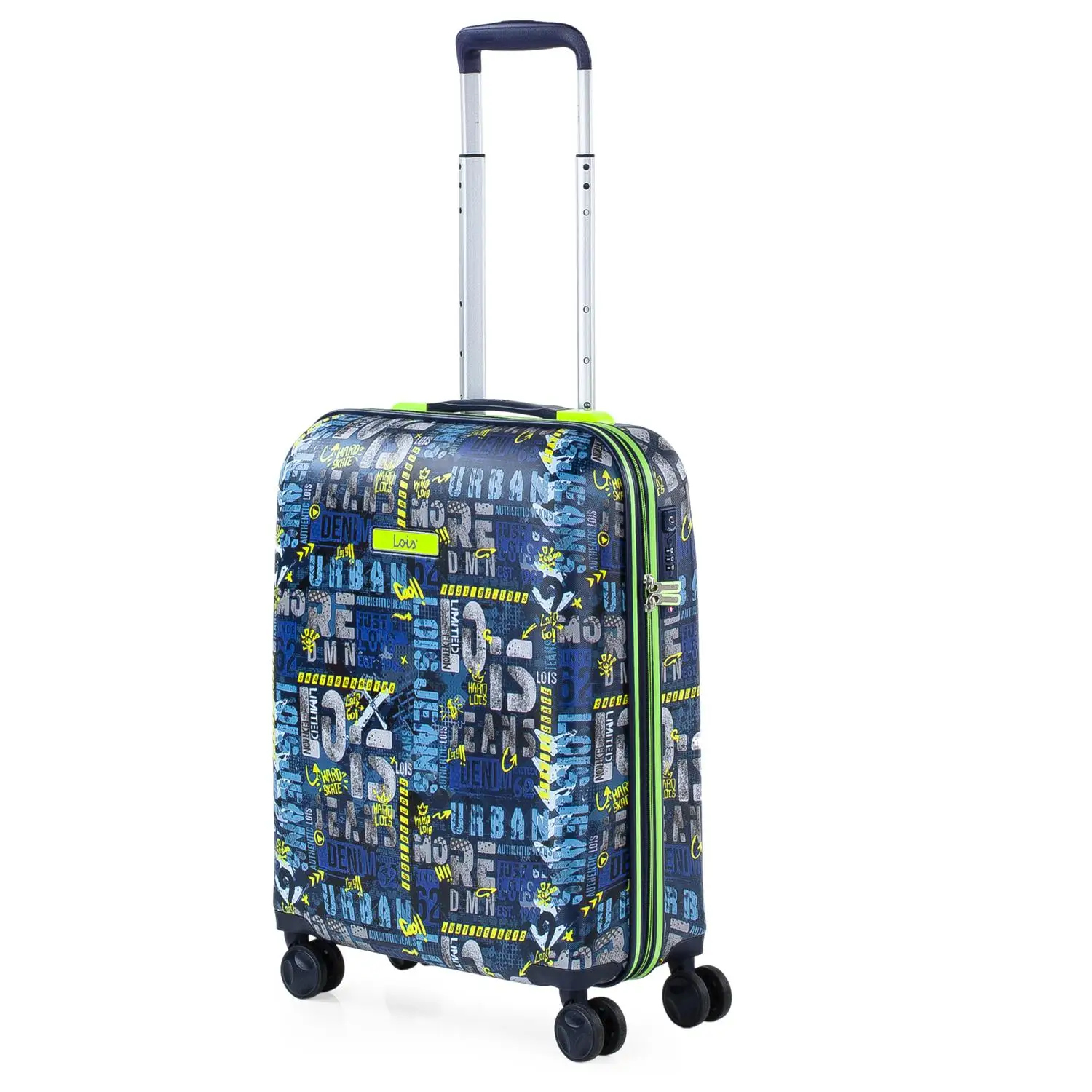 Maleta Cabina De Viaje Rígida 4 Ruedas Trolley 55 Cm ABS Estampado Y Equipaje De Resistente Y Ligera. Vuelos Low Cost Ryanair 131750 - Maletas y bolsas