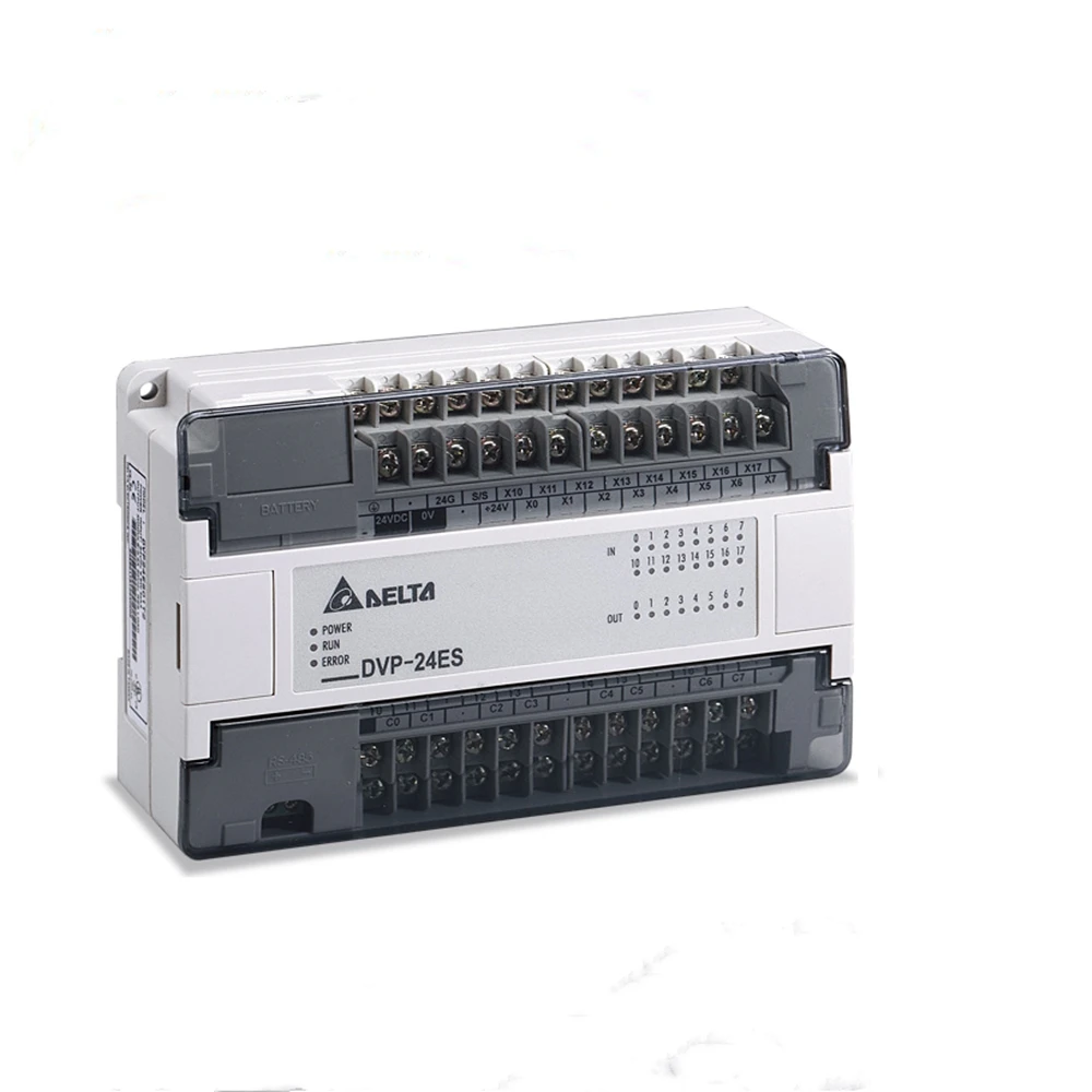 High quality original PLC DVP24ES00R2 ES series programmable controller DVP24ES00T2 in sale