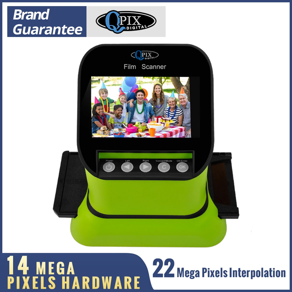 thumbnail image 2 of High Resolution 120 Film Scanner 22 Mega Pixels Slide Negative Photo Scanner Digital 35mm 135 126KPK Film Converter 4.3" LCD 2 of 11