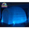 Outdoor Advertising Inflatable Dome Party Tent,5m Diameter White Inflatable Led Tent For Wedding 1