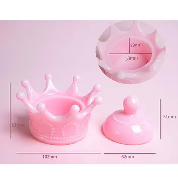 

DIY Cute Crown Jewelry Storage Box Epoxy Resin Casting Silicone Mold Craft Tools