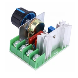 AC 220V 2000W SCR Voltage Regulator Dimming Dimmers Motor Speed Controller Thermostat Electronic Voltage Regulator Module