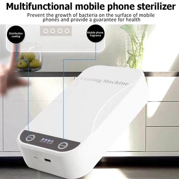 

Hot Multifunction UV Sterilizer Disinfection Box Automatic UV Sterilizer for Mask Toothbrush Mobile Phone Rersonal Health Care