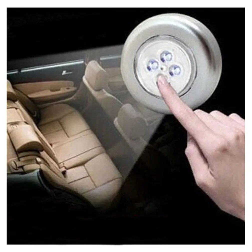 Хит продаж инновационный Ночной светильник с 4 светодисветодиодный круглая