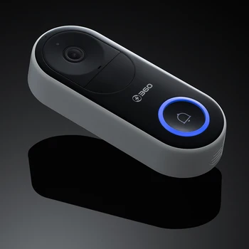 

360 D819 AI IP WiFi Smart Video Doorbell Night Vision Camera 5000mAh IP67 Door bell Detection