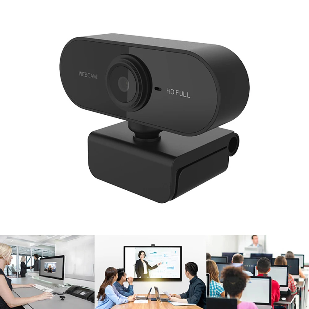 USB2.0 веб-камера 1080P HD 2M Pixel Focus Компьютерная камера Веб-камеры с микрофоном 1920*1080 для