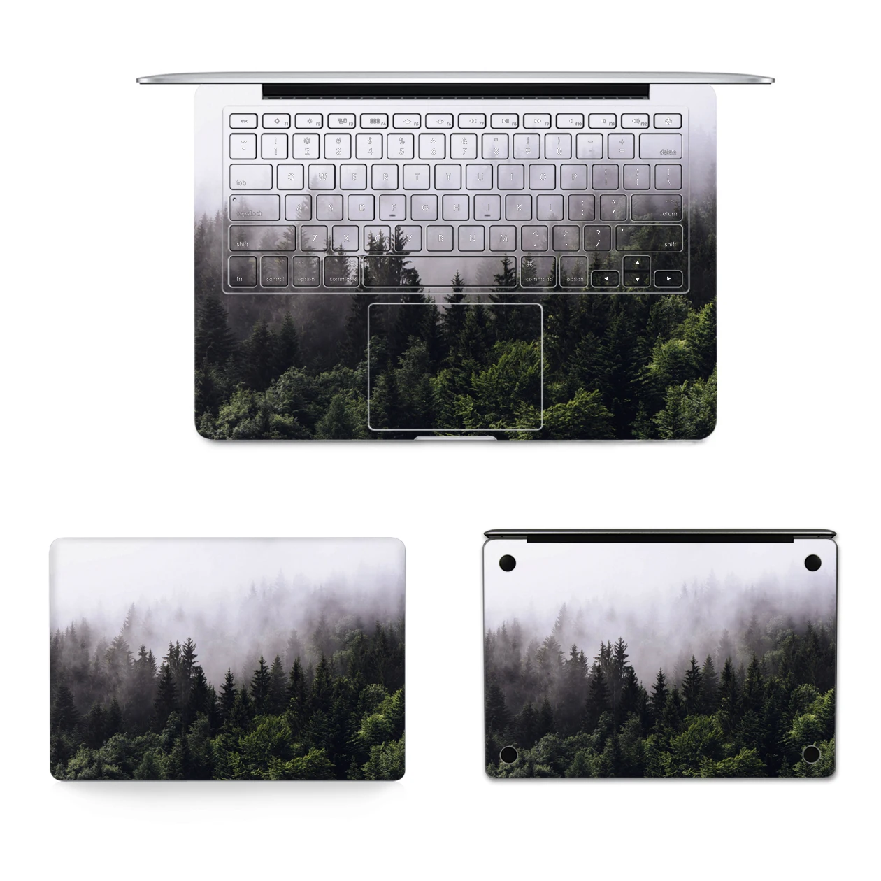 Mertak Hard Case Compatible with MacBook Pro 16 14 Air 13 inch M2 M1 Mac 15  12 2022 2021 2019 2018 Cracked Laptop Abstract Plastic Trees Protective