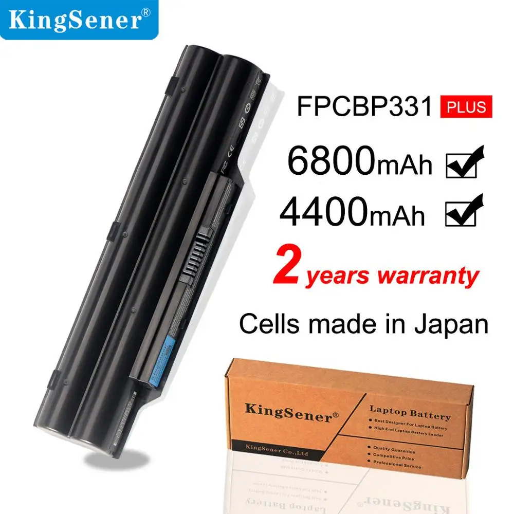 Аккумулятор KingSener Japanese Cell FPCBP331 для Fujitsu LifeBook A532 AH512 AH532 AH532/GFX FMVNBP213 FPCBP347AP 4400 мАч|fpcbp331